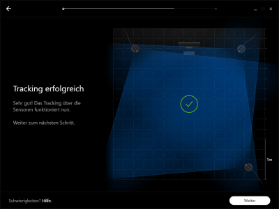 Oculus Rift 360° tracking Sensor Setup